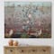 Designart - Chinoiserie With Birds and Peonies XI - Traditional Print on Natural Pine Wood